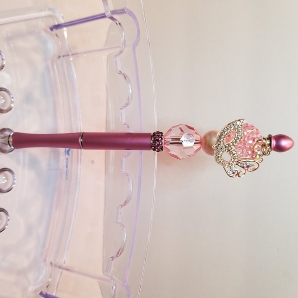 Beaded Fashion Metal Pen - Picture 6 of 6